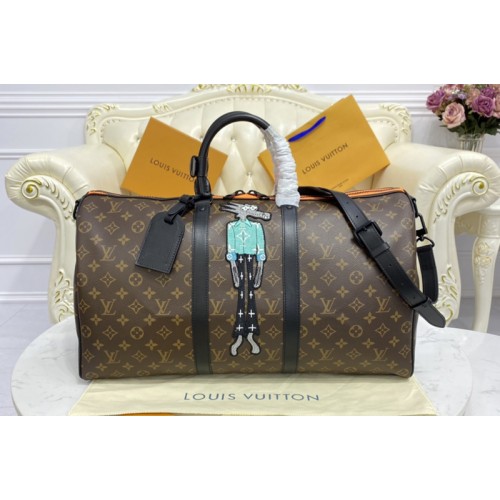 Louis Vuitton M45616 Keepall Bandoulière 50 Bag in Monogram coated canvas Louis Vuitton M45616 Keepall Bandoulière 50 Bag in Monogram coated canvas
