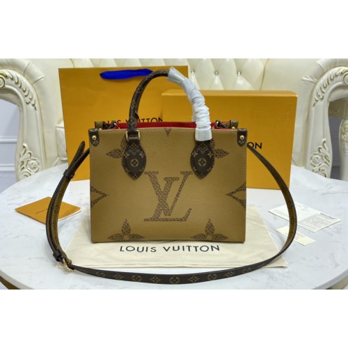Louis Vuitton M45653 Onthego PM tote bag in Monogram and Monogram Reverse coated canvas Louis Vuitton M45653 Onthego PM tote bag in Monogram and Monogram Reverse coated canvas