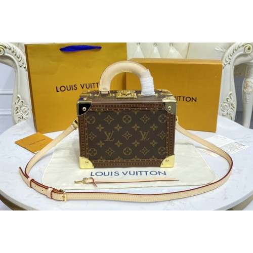 Louis Vuitton M45675 Valisette Tresor Boxes in Monogram Canvas