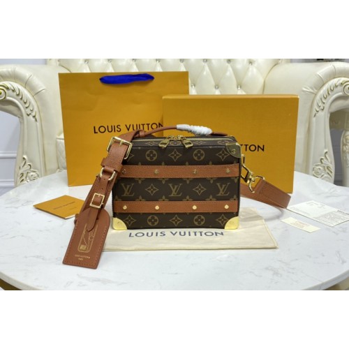 Louis Vuitton M45785 lvxnba small handle trunk Bag in Monogram and Monogram canvas