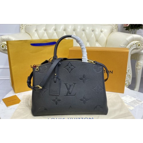 Louis Vuitton M45811 Grand Palais tote bag in Black Monogram Empreinte Leather