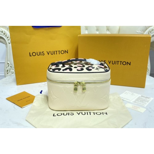 Louis Vuitton M45850 Nice Mini toiletry pouch Bag in Cream Autres Toiles Monogram Louis Vuitton M45850 Nice Mini toiletry pouch Bag in Cream Autres Toiles Monogram