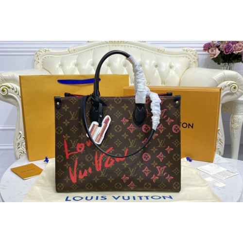 Louis Vuitton M45888 OnTheGo MM tote bag in Monogram Canvas Louis Vuitton M45888 OnTheGo MM tote bag in Monogram Canvas