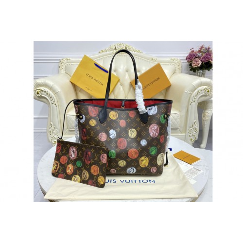 Louis Vuitton M45923 Neverfull MM tote Bag in Monogram Cameo printed canvas Louis Vuitton M45923 Neverfull MM tote Bag in Monogram Cameo printed canvas