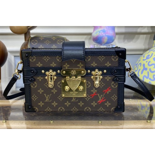 Louis Vuitton M45943 Petite Malle handbag in Monogram canvas Louis Vuitton M45943 Petite Malle handbag in Monogram canvas