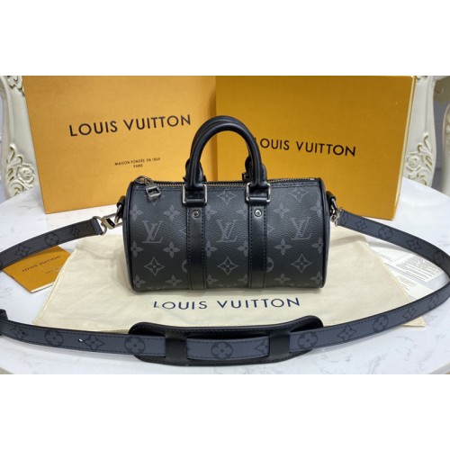 Louis Vuitton M45947 Keepall XS bag in Monogram Eclipse canvas