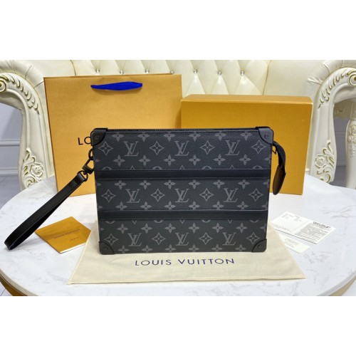 Louis Vuitton M45937 Trunk Pouch in Monogram Eclipse canvas