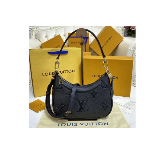 Louis Vuitton M46002 Bagatelle BB bag in Black Monogram Empreinte leather Louis Vuitton M46002 Bagatelle BB bag in Black Monogram Empreinte leather