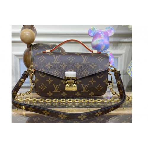 Louis Vuitton M46279 Pochette Metis East West bag in Monogram coated canvas Louis Vuitton M46279 Pochette Metis East West bag in Monogram coated canvas