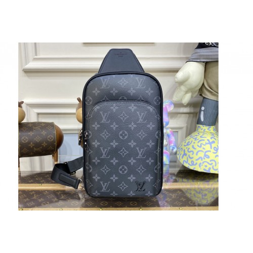 Louis Vuitton M46344 Avenue Sling Bag NM in Monogram coated canvas