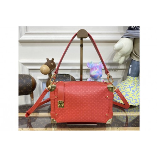 Louis Vuitton M46358 Nano Noe Bucket bag in Red Calfskin