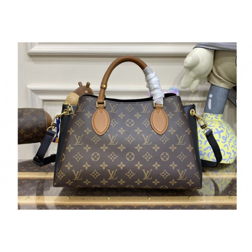Louis Vuitton M46508 Vendome MM tote bag in Monogram coated canvas and Black cowhide leather Louis Vuitton M46508 Vendome MM tote bag in Monogram coated canvas and Black cowhide leather