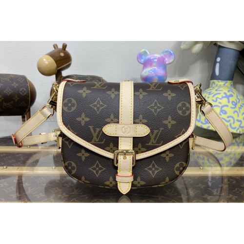 Louis Vuitton M46740 Saumur BB handbag in Monogram coated canvas