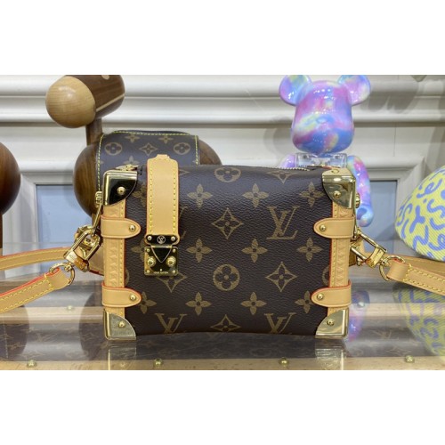 Louis Vuitton M46815 Side Trunk Mini bag in Monogram coated canvas