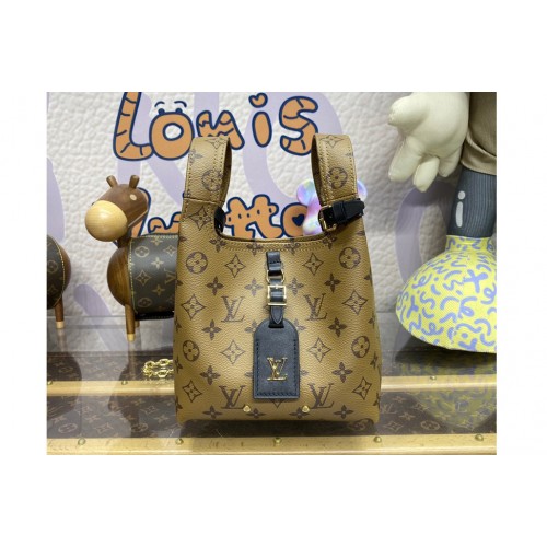 Louis Vuitton M46816 Atlantis BB handbag in Monogram Reverse coated canvas Louis Vuitton M46816 Atlantis BB handbag in Monogram Reverse coated canvas