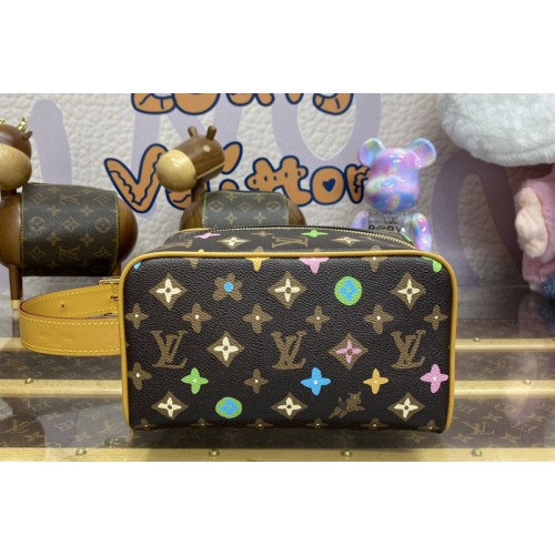 Louis Vuitton M47069 Locker Dopp Kit bag in Monogram Craggy canvas