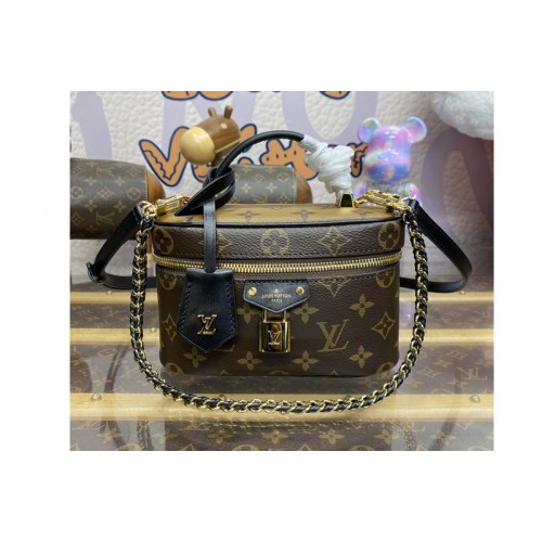 Louis Vuitton M47125 Vanity Chain Pouch in Monogram canvas