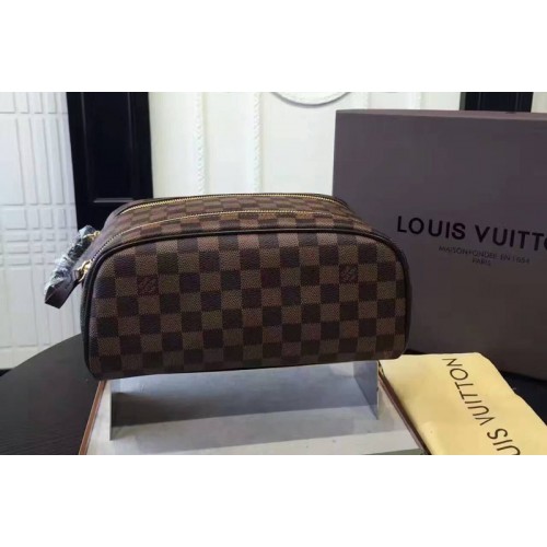 Louis Vuitton N47527 King Size Toiletry Bag in Damier Canvas