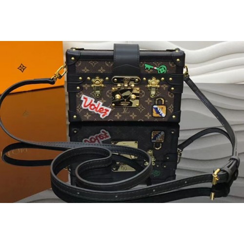 Louis Vuitton M43992 Petite Malle Bags in Monogram Canvas