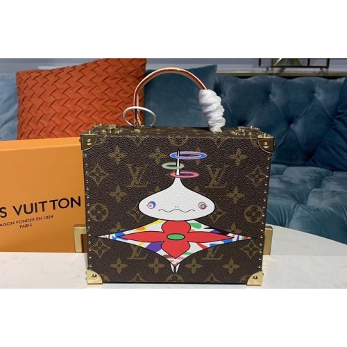 Louis Vuitton M92476 Monogram Murakamsi Takashi Collaboration Handbags Monogram Canvas With Doll