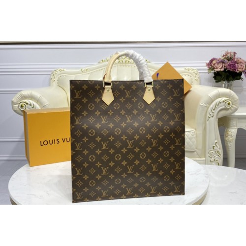 Louis Vuitton M51140 Sac Plat Bags in Monogram Canvas Louis Vuitton M51140 Sac Plat Bags in Monogram Canvas