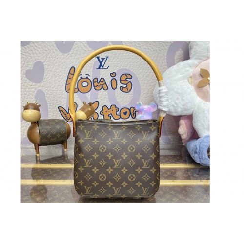 Louis Vuitton M51146 Looping MM one shoulder bag in Monogram Canvas Louis Vuitton M51146 Looping MM one shoulder bag in Monogram Canvas