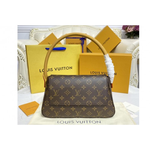 Louis Vuitton M51147 Mini Looping Shoulder Bag in Monogram canvas Louis Vuitton M51147 Mini Looping Shoulder Bag in Monogram canvas