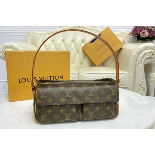 Louis Vuitton M51164 VINTAGE Bibashite MM Bag in Monogram Canvas