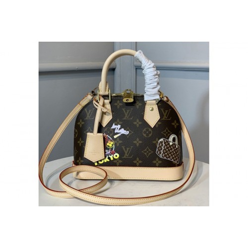 Louis Vuitton M53152 Alma BB My World Tour handbag in Monogram canvas