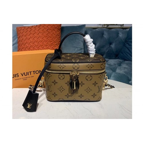 Louis Vuitton M44495 Nice Mini beauty case Bags Monogram Reverse canvas