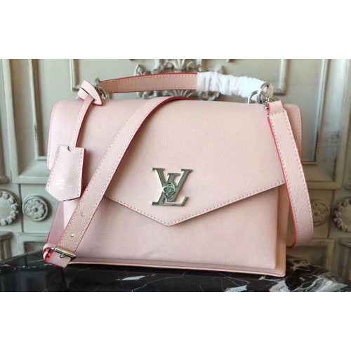 Louis Vuitton M53504 Mylockme Lockme Bags in Pink Calf Leather