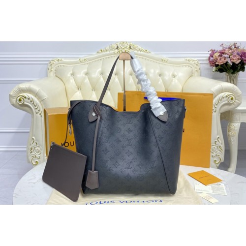 Louis Vuitton M54350 hina pm bag in Black Mahina perforated calf leather Louis Vuitton M54350 hina pm bag in Black Mahina perforated calf leather