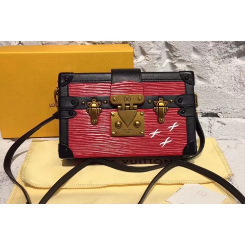 Louis Vuitton M54651 Petite Malle Bags in Red Epi Leather Louis Vuitton M54651 Petite Malle Bags in Red Epi Leather
