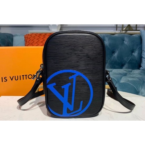 Louis Vuitton M55120 Danube PM Bags Black Epi Leather Louis Vuitton M55120 Danube PM Bags Black Epi Leather