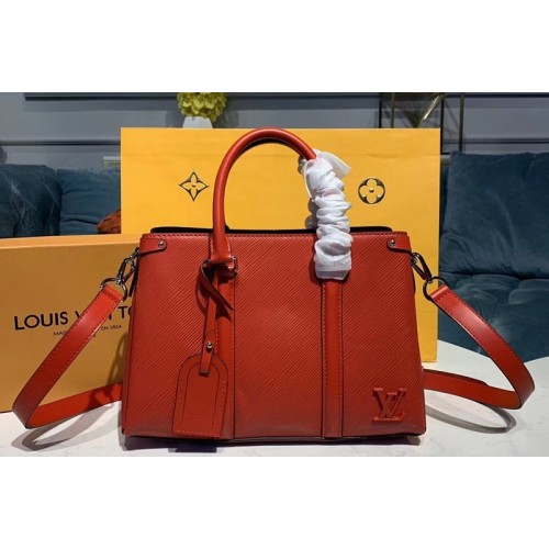 Louis Vuitton M55613 Twist Tote Bags Red Epi leather