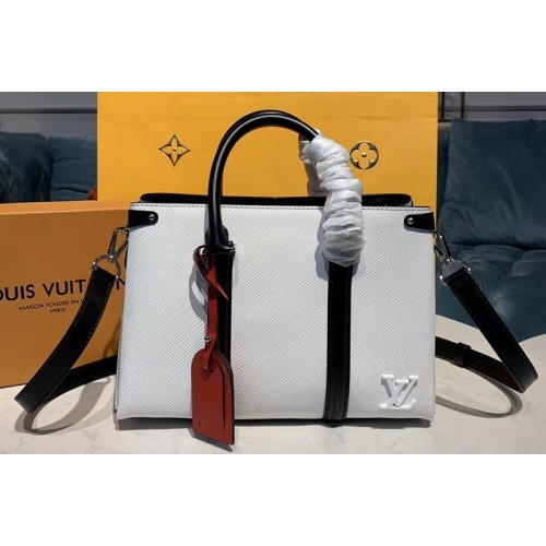 Louis Vuitton M55613 Twist Tote Bags White Epi leather