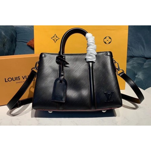 Louis Vuitton M55613 Twist Tote Bags Black Epi leather