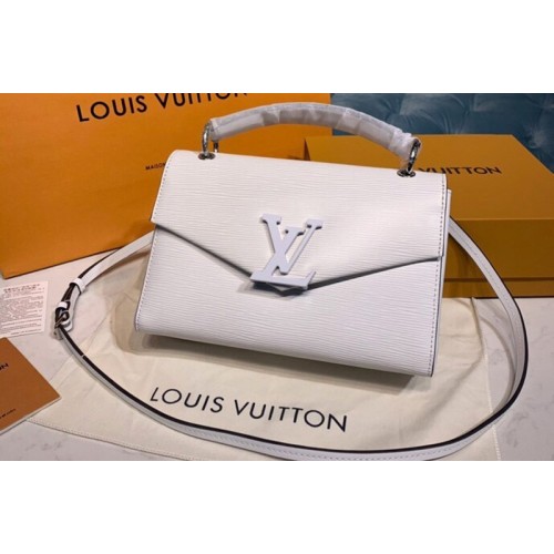 Louis Vuitton M55978 Pochette Grenelle handbag White Epi Leather