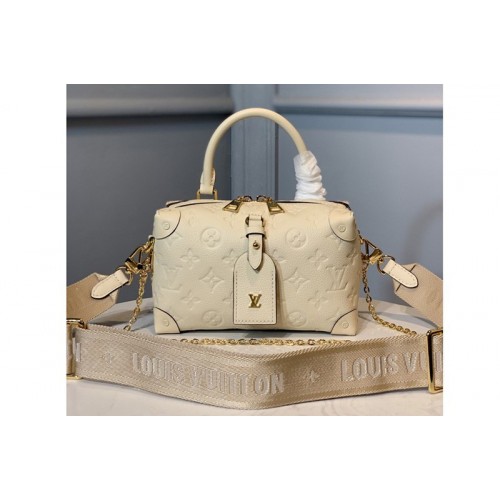 Louis Vuitton M56319 HandBag in Beige Monogram Empreinte Leather