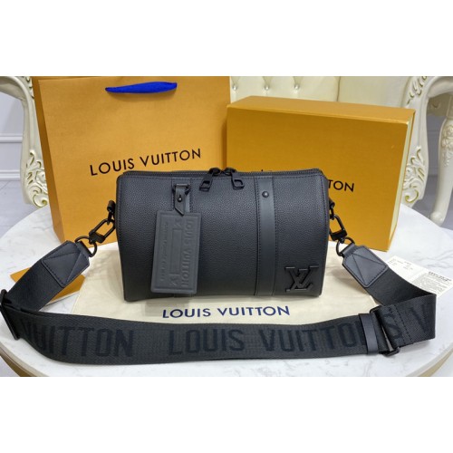 Louis Vuitton M57082 City keepall Bag in Black Leather