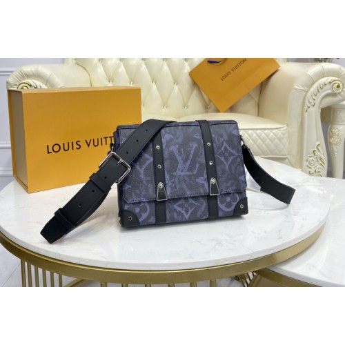 Louis Vuitton M57282 Trunk Messenger bag in Monogram Tapestry coated canvas