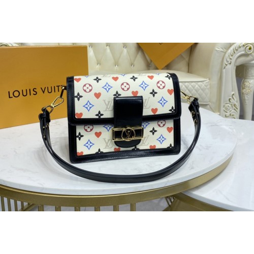 Louis Vuitton M57463 Game On Dauphine MM bag in Transformed Game On Monogram Canvas