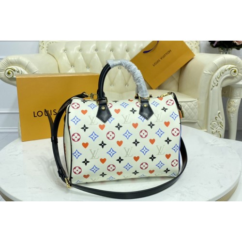Louis Vuitton M57466 Speedy Bandoulière 25 bag in Transformed Game On Monogram canvas