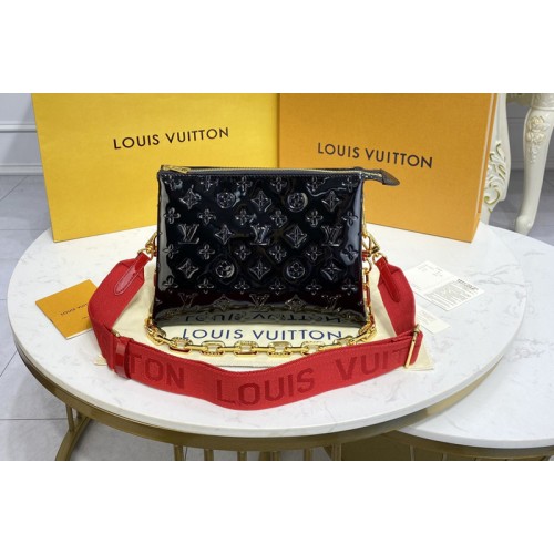 Louis Vuitton M57790 Coussin PM handbag in Black Monogram Vernis Louis Vuitton M57790 Coussin PM handbag in Black Monogram Vernis