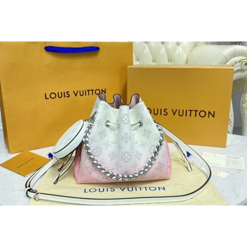 Louis Vuitton M57855 Bella bucket bag in Pink Mahina leather Louis Vuitton M57855 Bella bucket bag in Pink Mahina leather