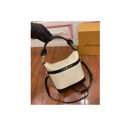 Louis Vuitton M57813 Cruiser PM bag in Black White Calfskin leather Louis Vuitton M57813 Cruiser PM bag in Black White Calfskin leather