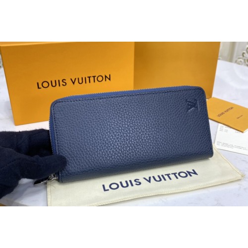 Louis Vuitton M58823 Zippy Wallet Vertical in Navy Blue Taurillon leather Louis Vuitton M58823 Zippy Wallet Vertical in Navy Blue Taurillon leather