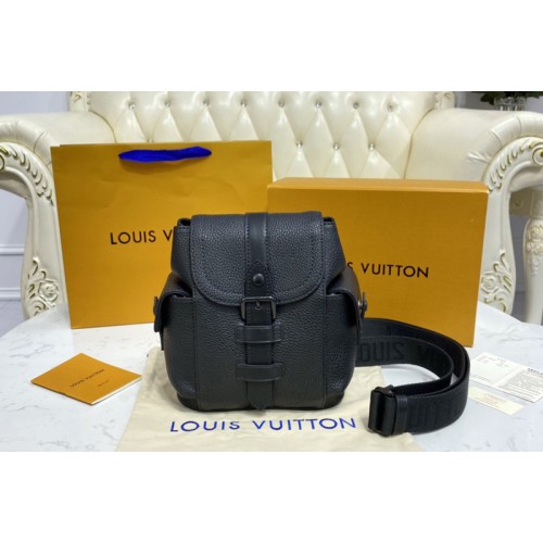 Louis Vuitton M58495 Christopher XS backpack in Black Taurillon leather Louis Vuitton M58495 Christopher XS backpack in Black Taurillon leather
