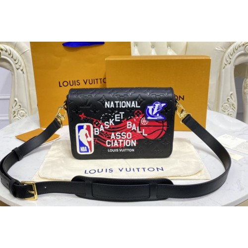 Louis Vuitton M58498 LVXNBA Studio Messenger bag in Black Cowhide leather Louis Vuitton M58498 LVXNBA Studio Messenger bag in Black Cowhide leather