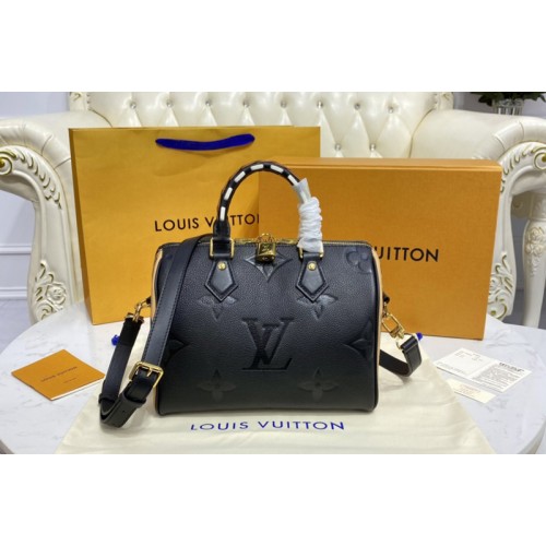 Louis Vuitton M58524 Speedy Bandoulière 25 handbag in embossed Monogram Empreinte leather